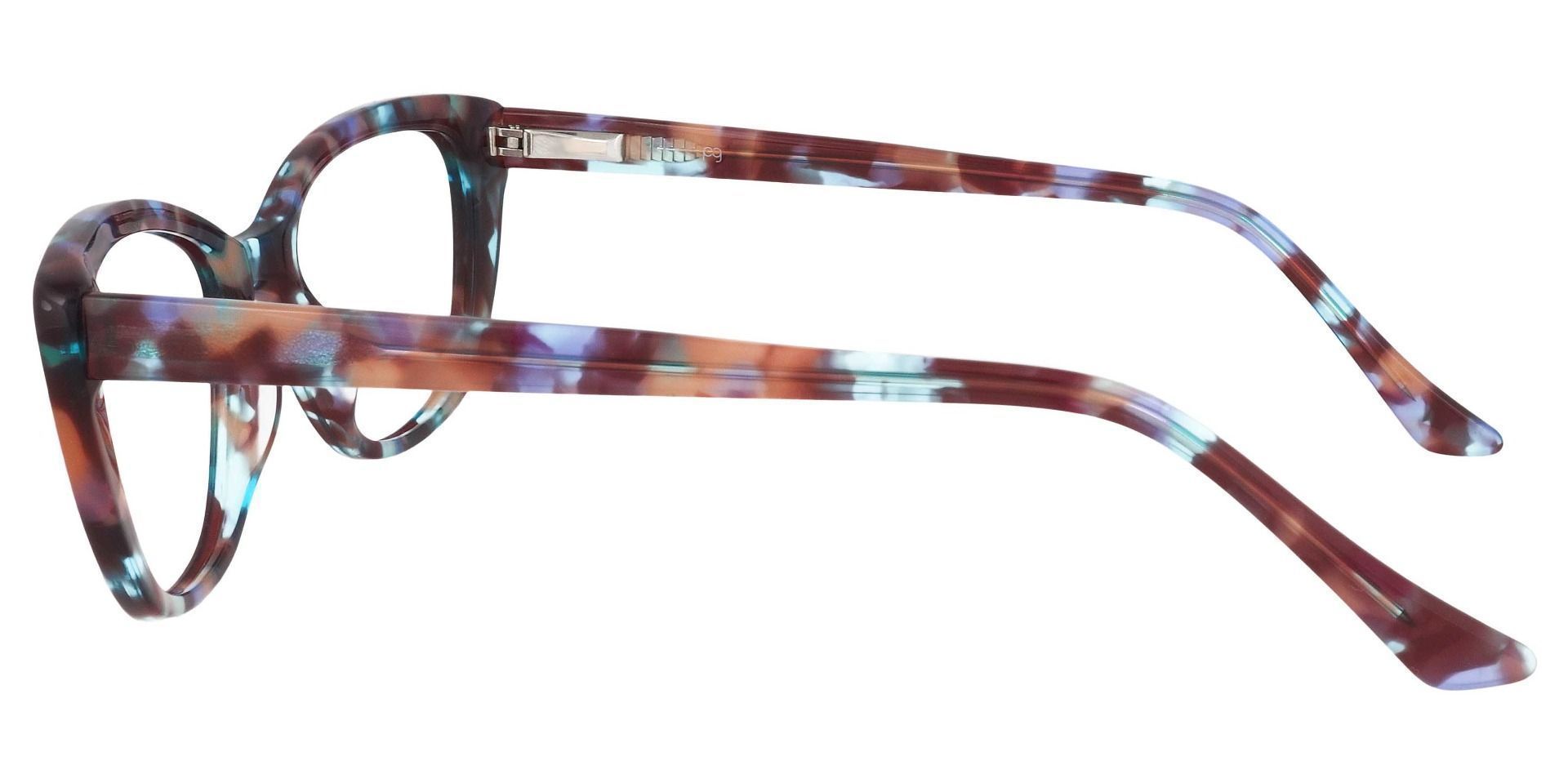 Athena Cat-Eye Eyeglasses Frame - Floral
