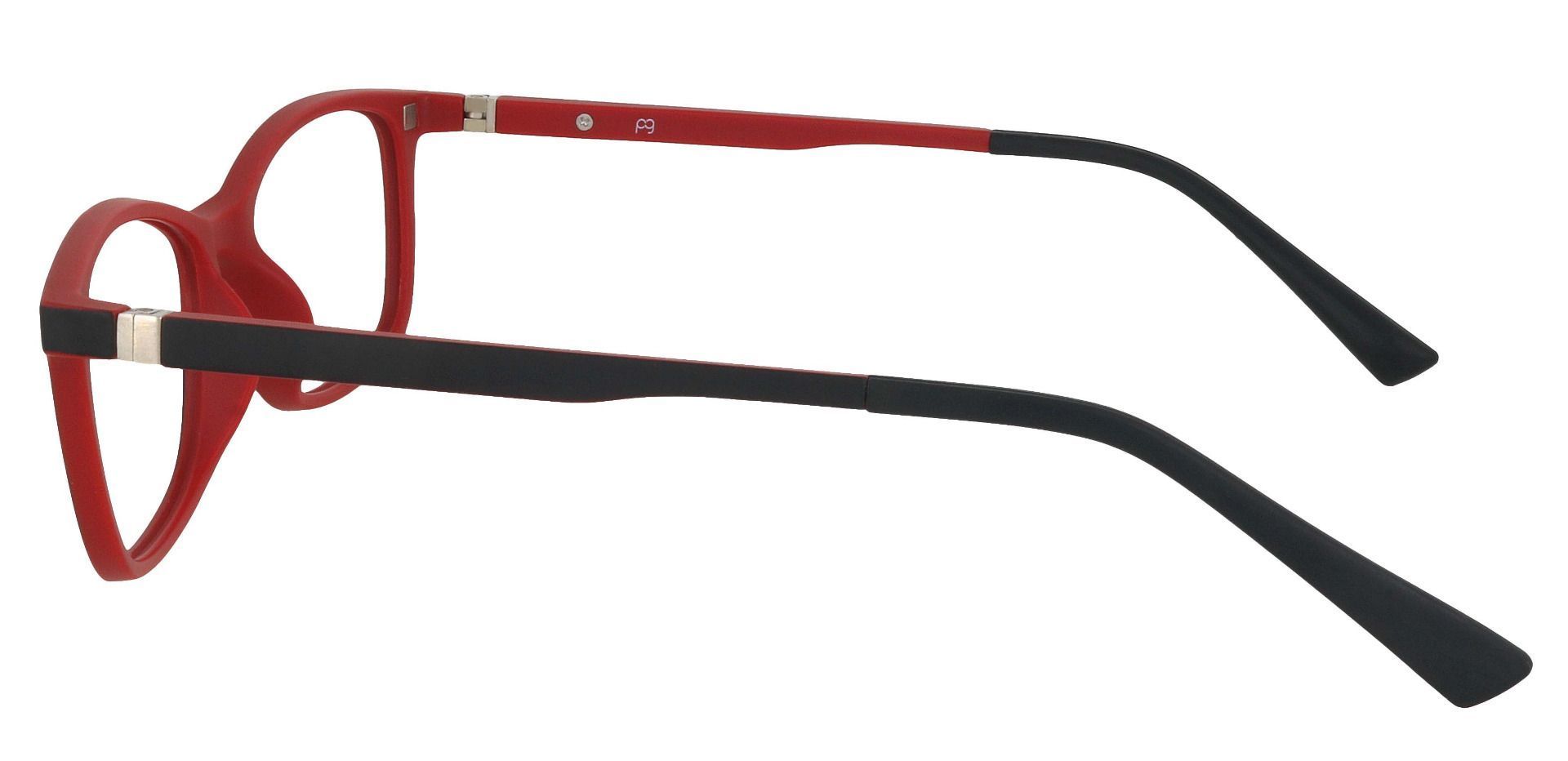Segura Oval Eyeglasses Frame - Red