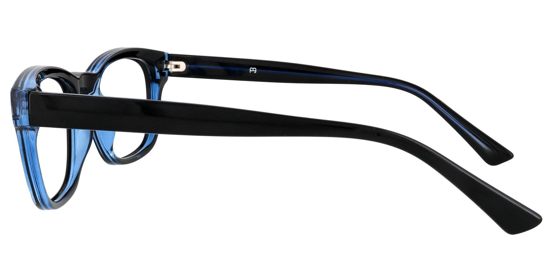 Hanover Rectangle Prescription Glasses - Blue