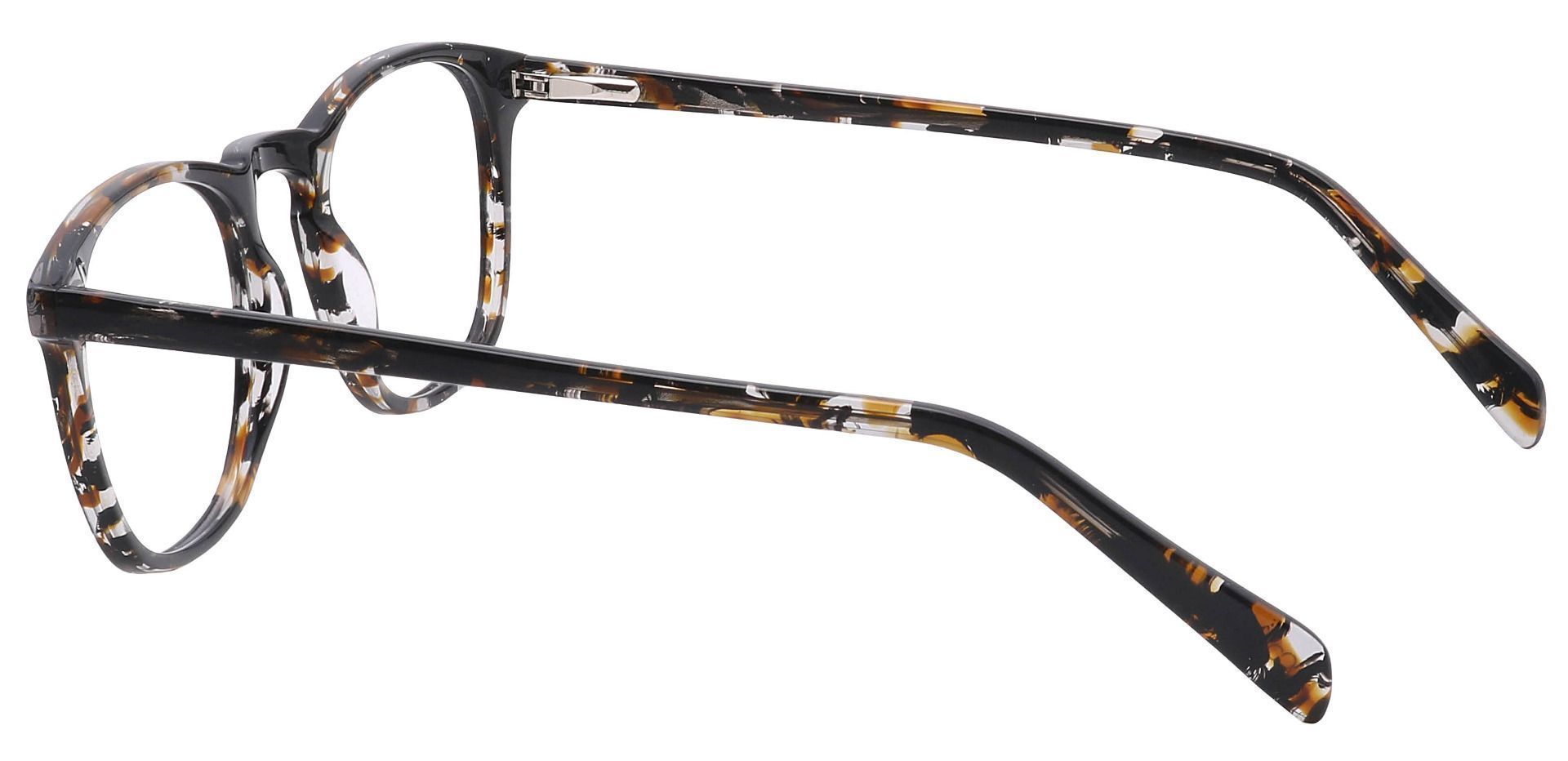 Venti Square Non-Rx Glasses - Black