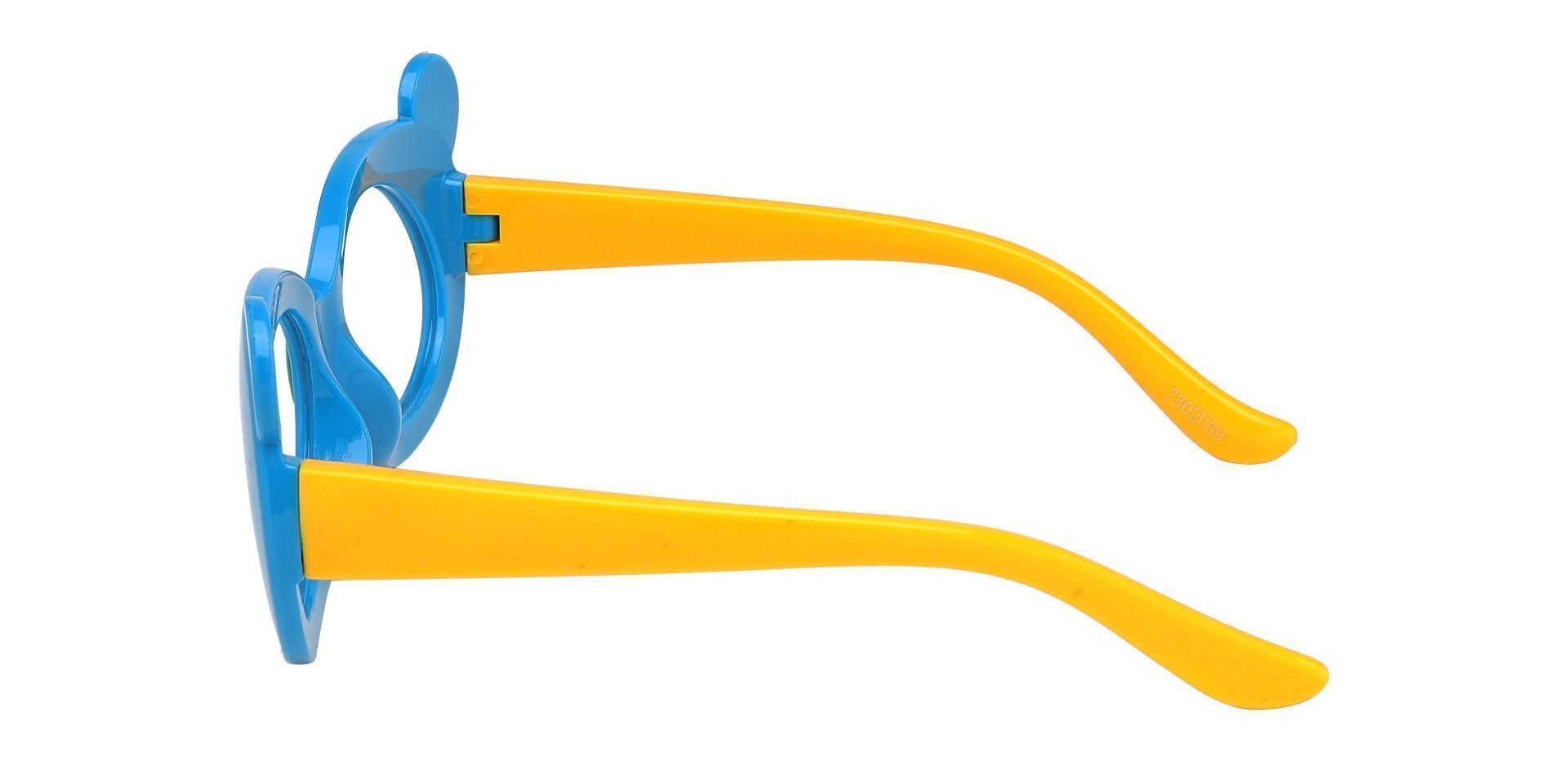 Tito Oval Single Vision Glasses - Blue