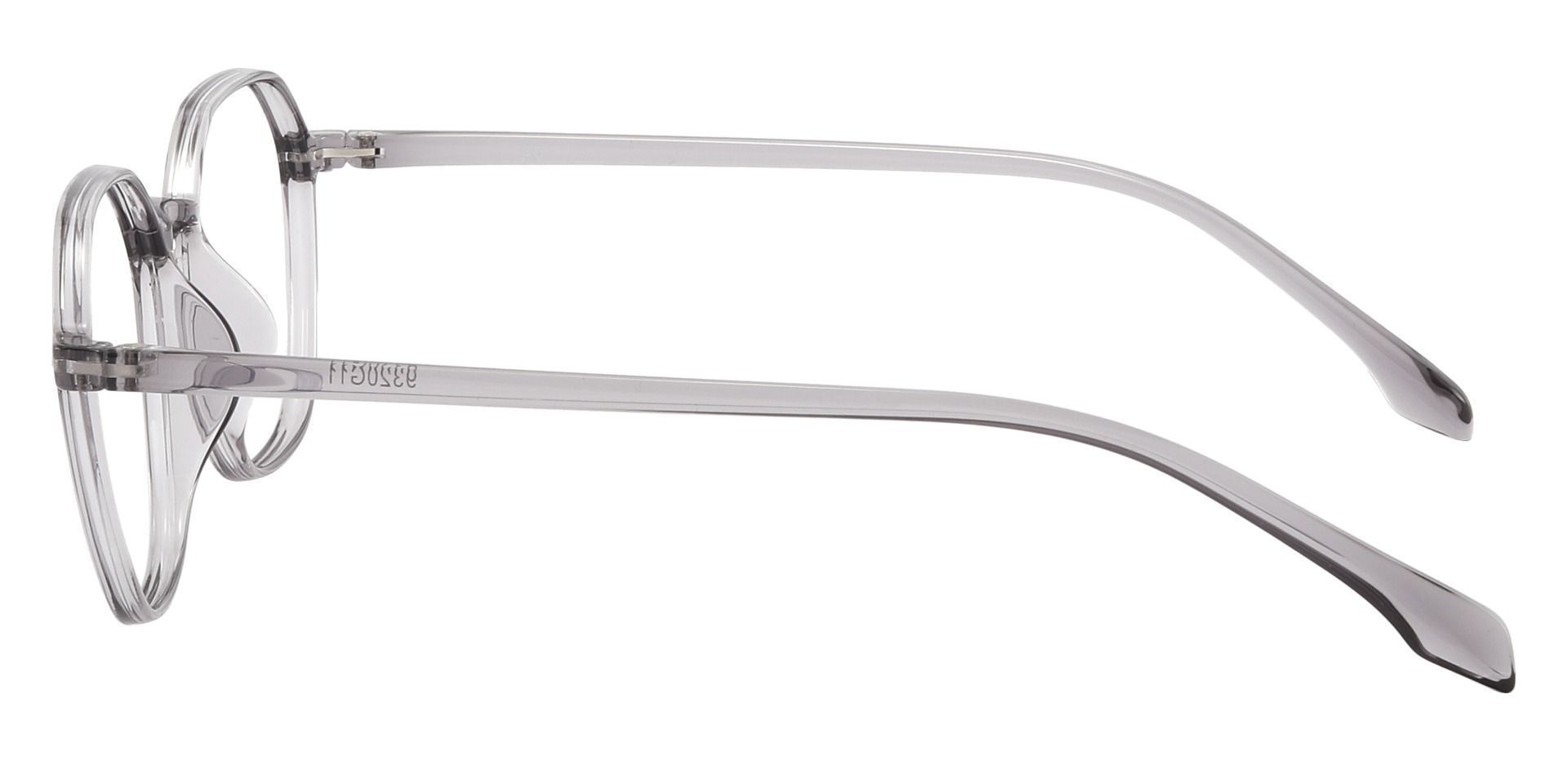 Detroit Geometric Lined Bifocal Glasses - Gray