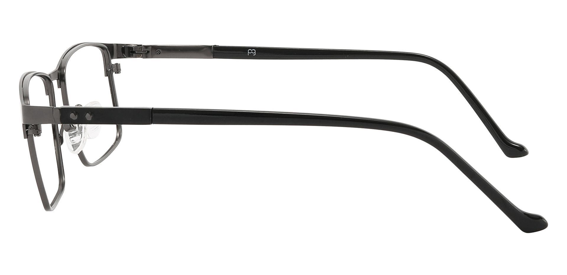 Flynn Browline Eyeglasses Frame - Gray