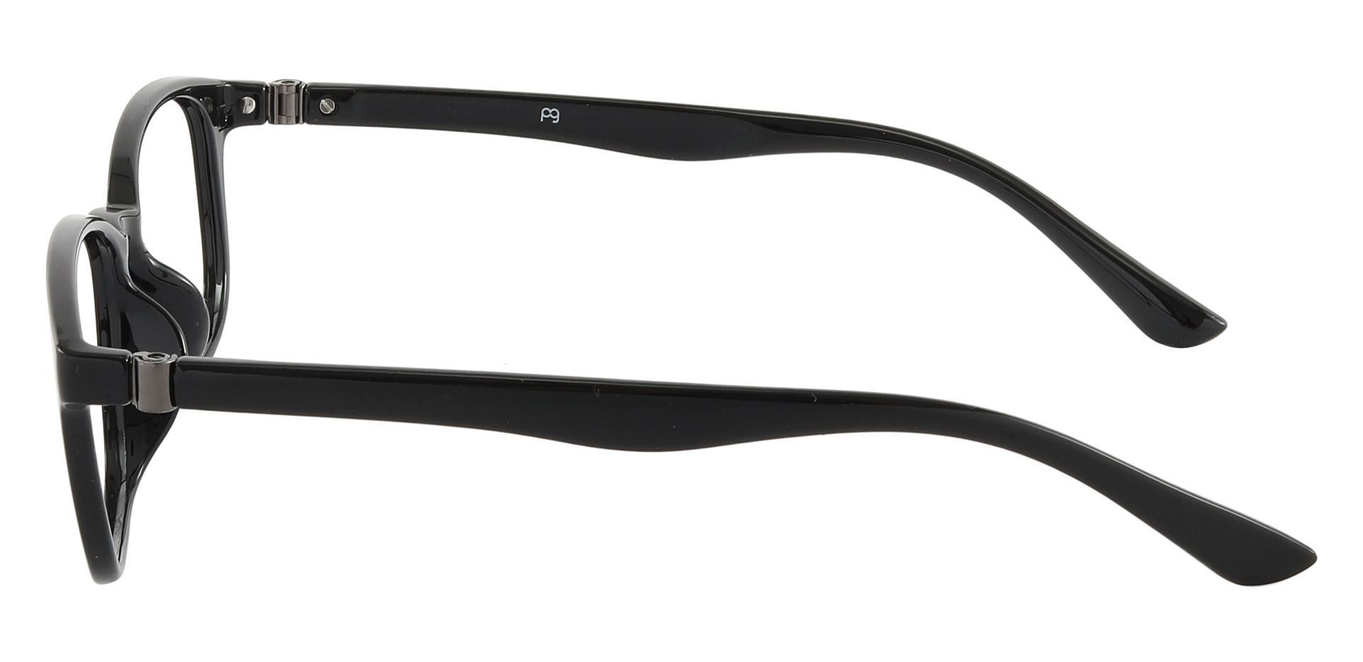 Kearney Rectangle Prescription Glasses - Black