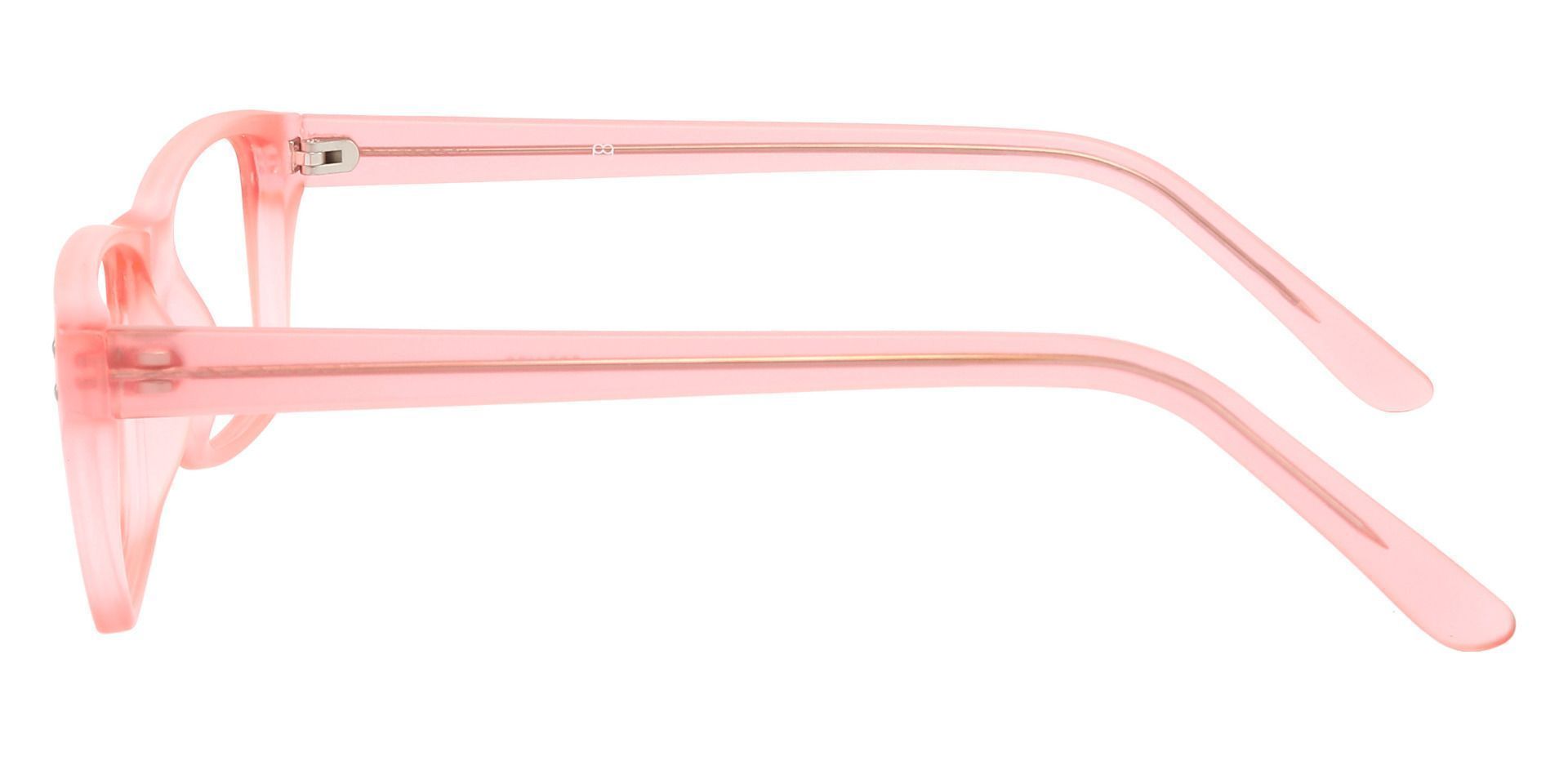 Dobbs Rectangle Non-Rx Glasses - Pink
