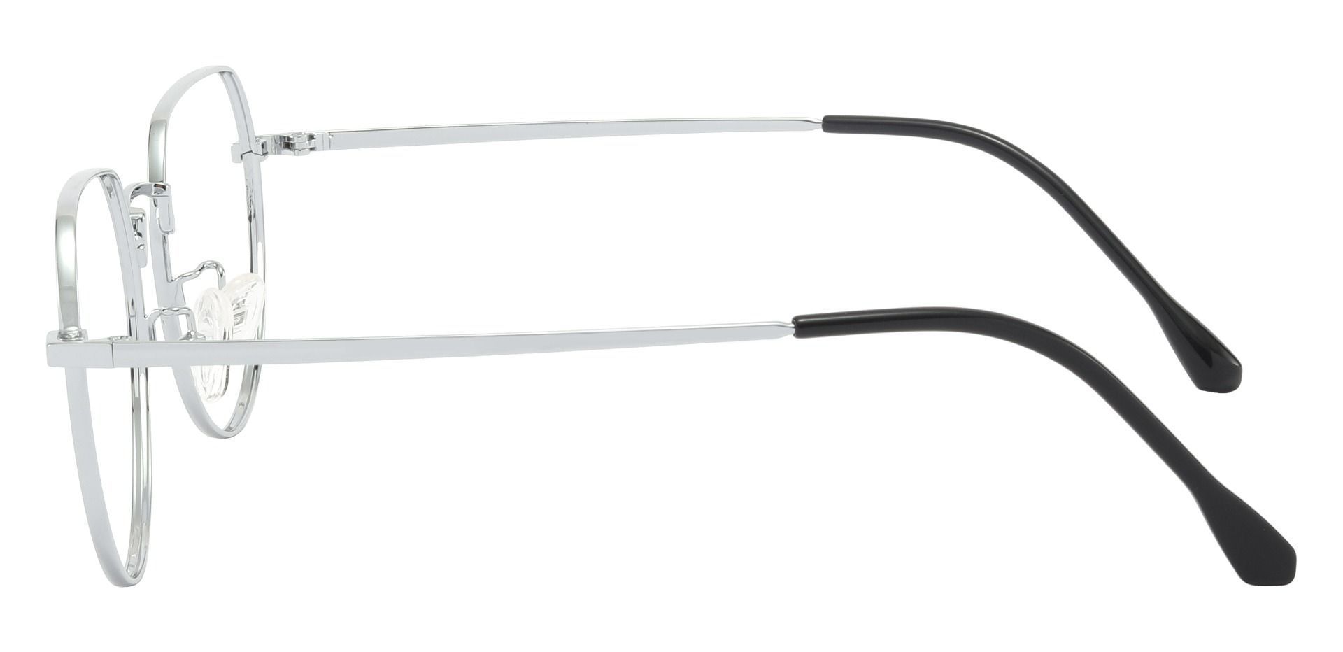 Rapid Geometric Prescription Glasses - Silver