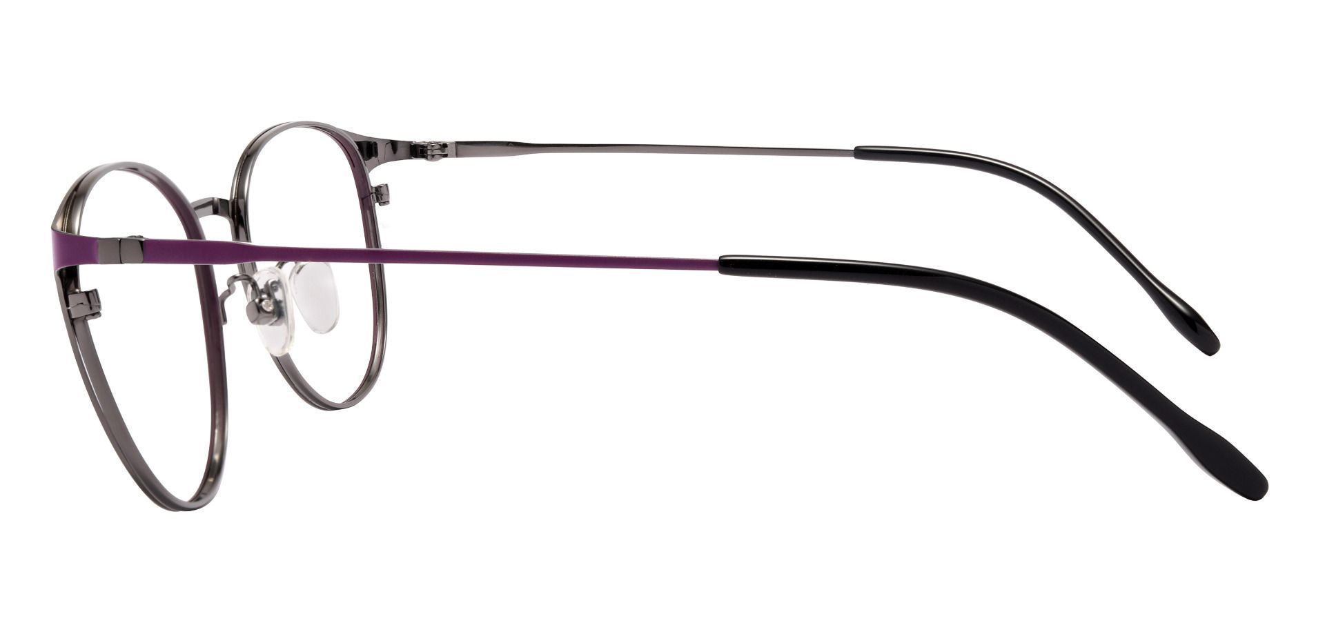Bertie Oval Reading Glasses - Purple