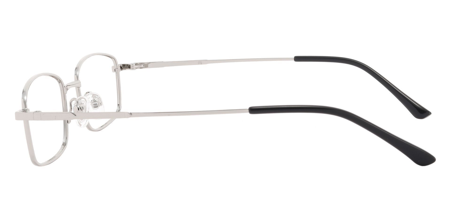 Fletcher Rectangle Progressive Glasses - Silver