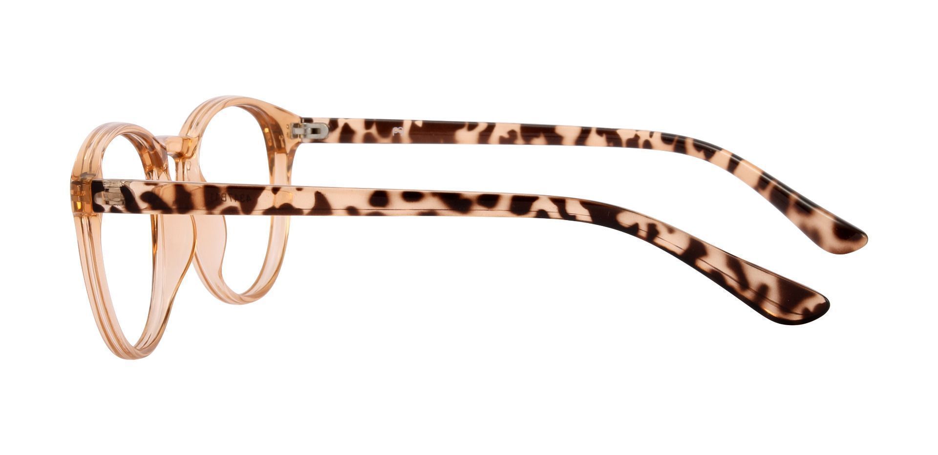 Clarita Oval Prescription Glasses - Brown