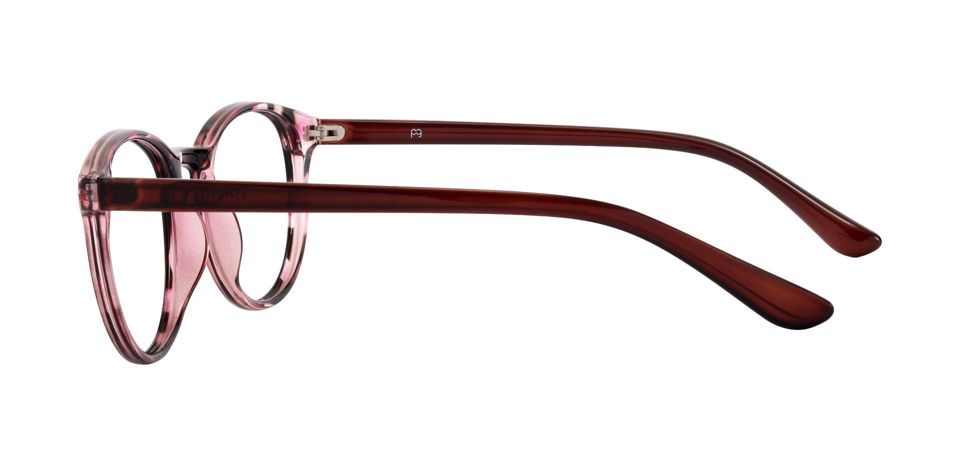 Clarita Oval Non-Rx Glasses - Purple