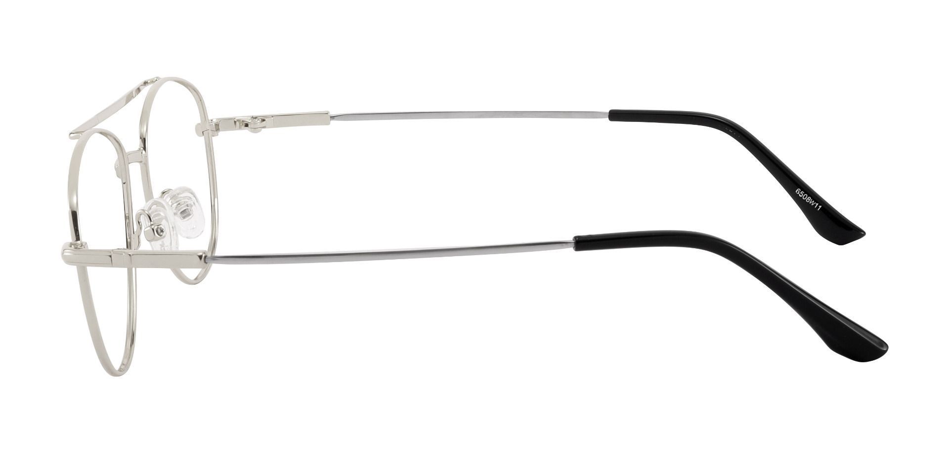 Emporium Aviator Prescription Glasses - Silver