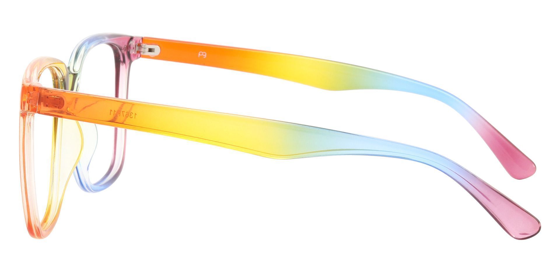 Peabody Square Prescription Glasses - Rainbow