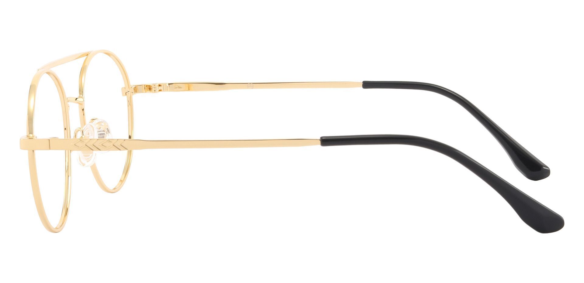 Cresson Aviator Progressive Glasses - Gold