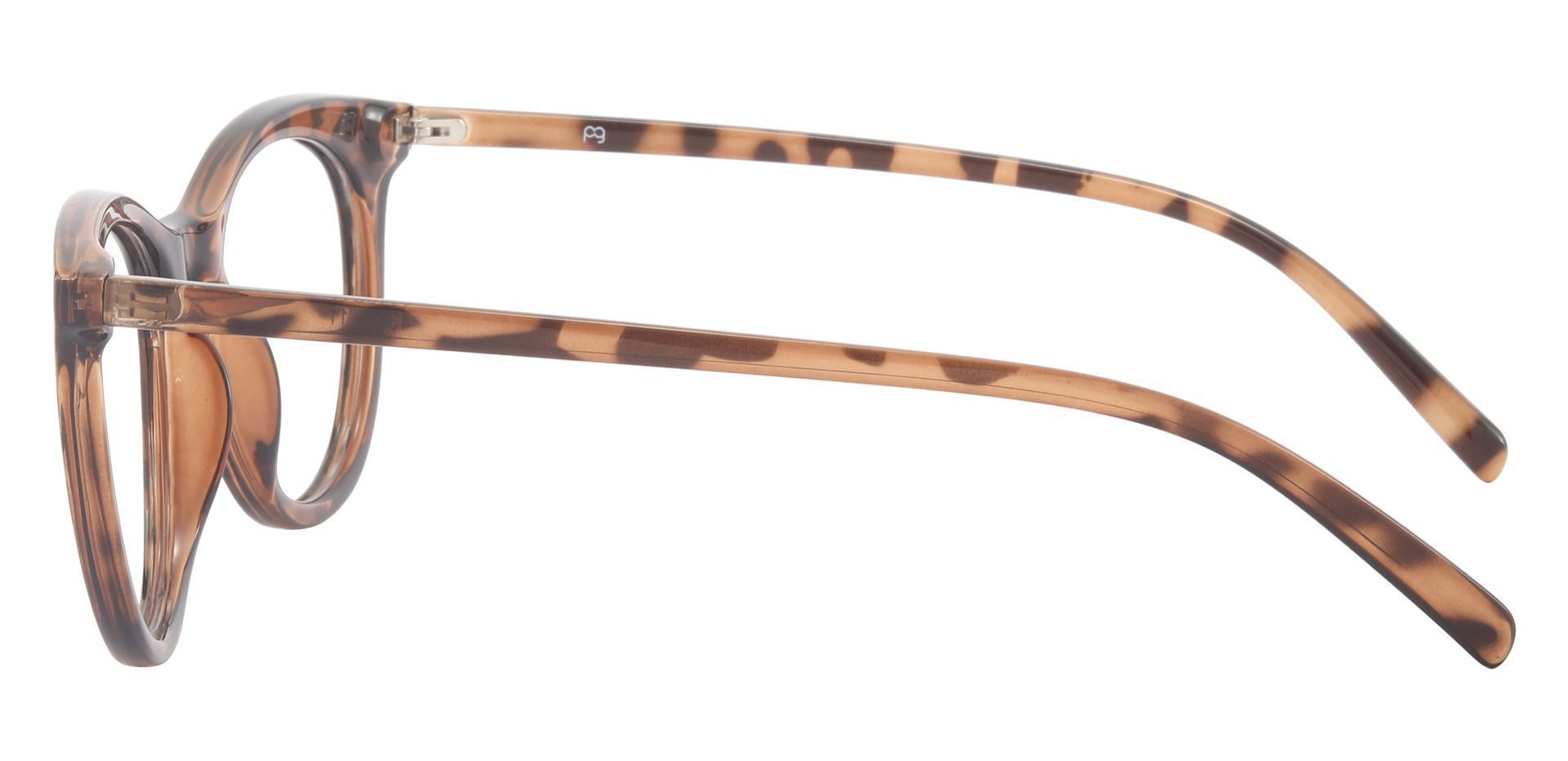 Valencia Cat Eye Prescription Glasses - Brown