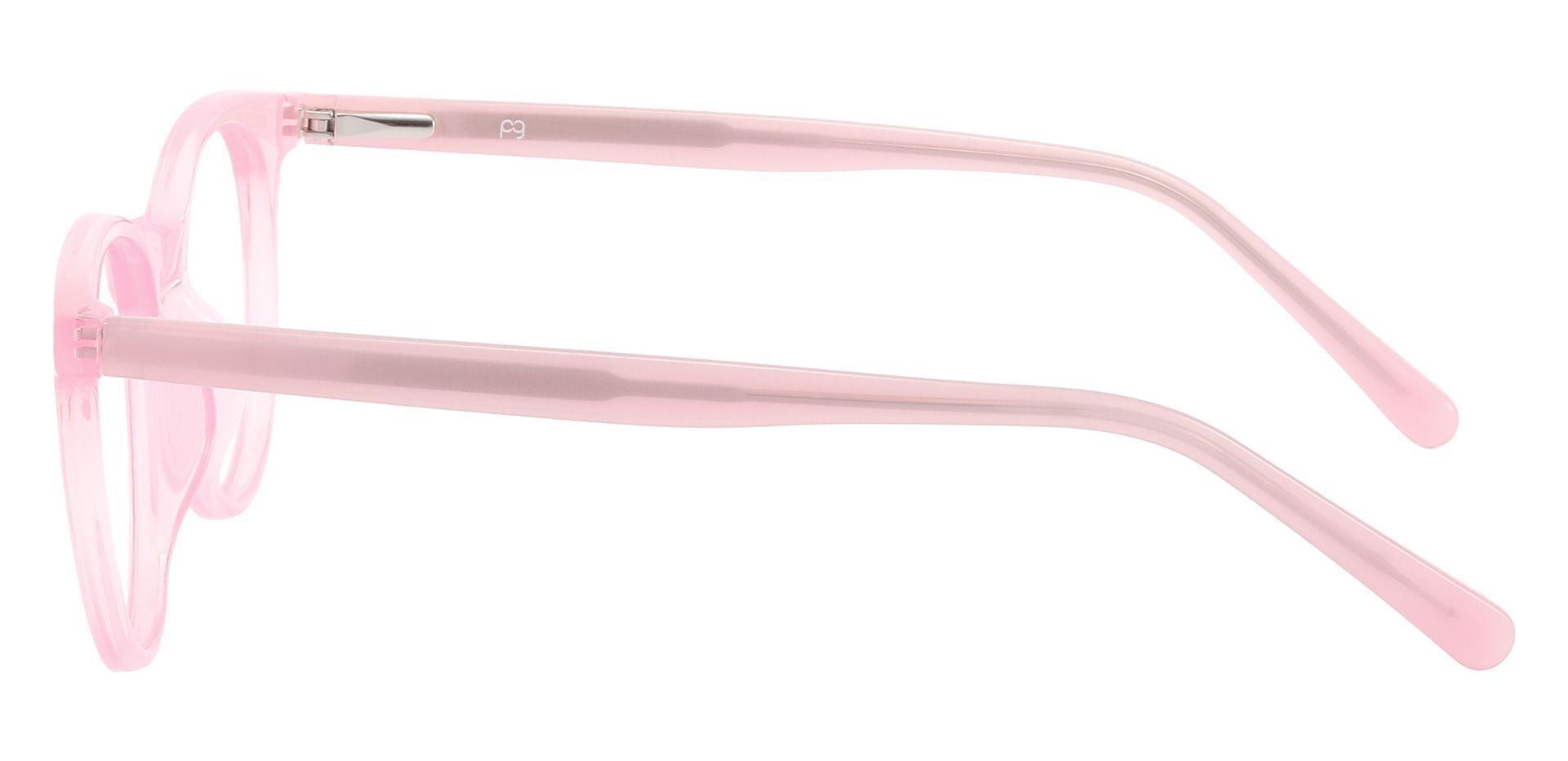 Wallis Oval Prescription Glasses - Pink