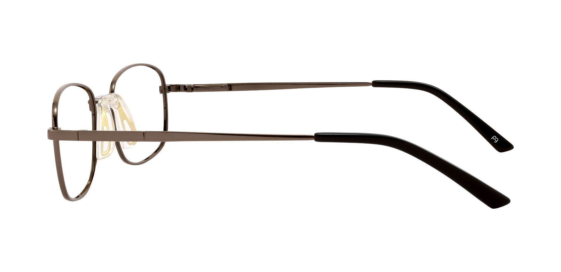 Mansfield Rectangle Prescription Glasses - Brown