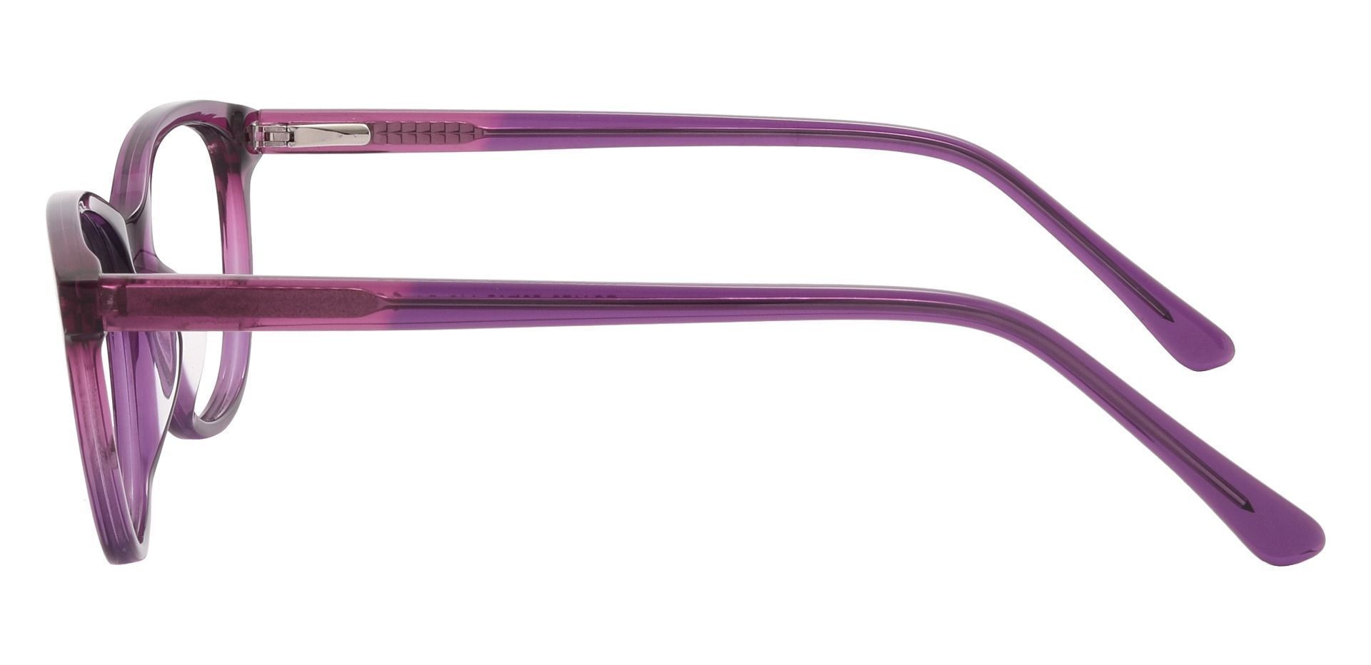 Lacie Cat Eye Prescription Glasses - Purple