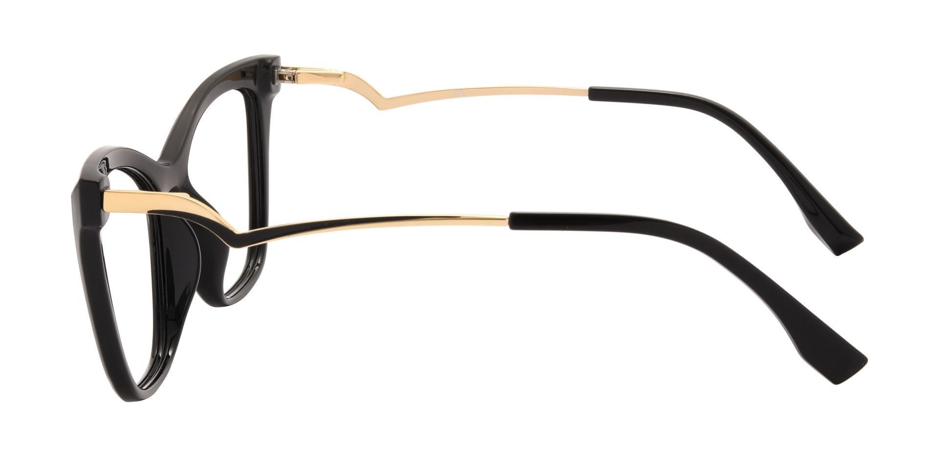 Miranda Cat Eye Prescription Glasses - Black