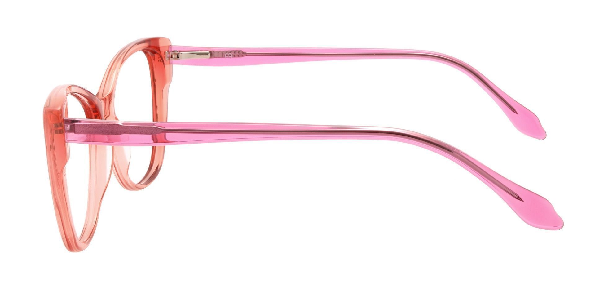 Leigh Cat Eye Prescription Glasses - Pink