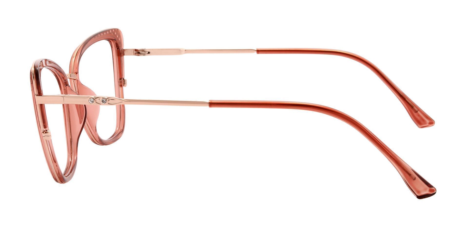 Daniella Cat Eye Prescription Glasses - Brown
