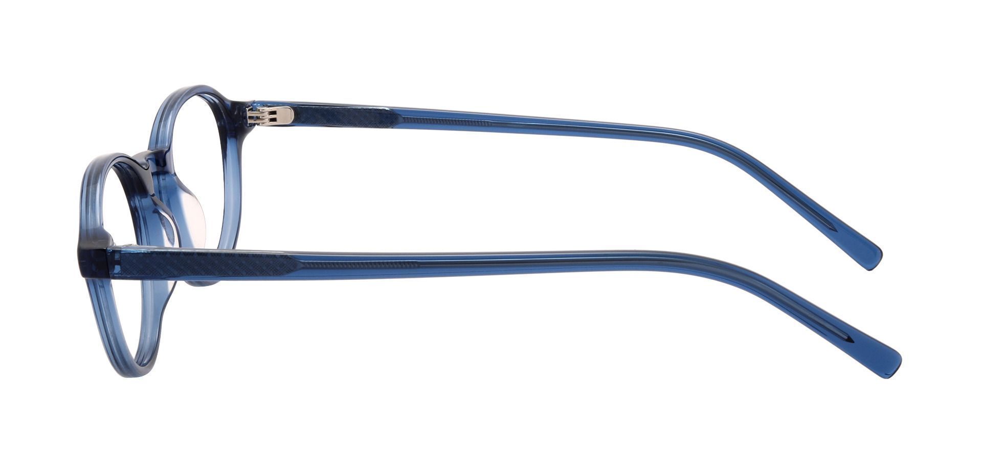Myers Oval Prescription Glasses - Blue