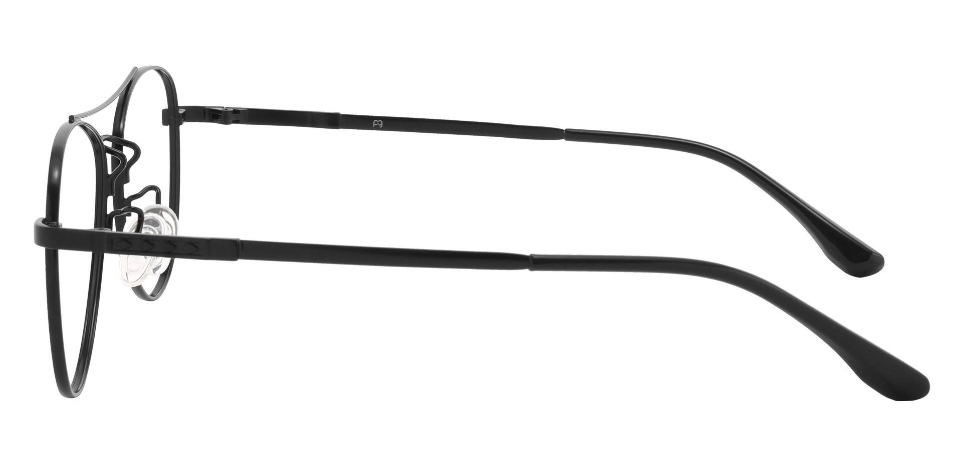 Sterling Aviator Prescription Glasses - Black
