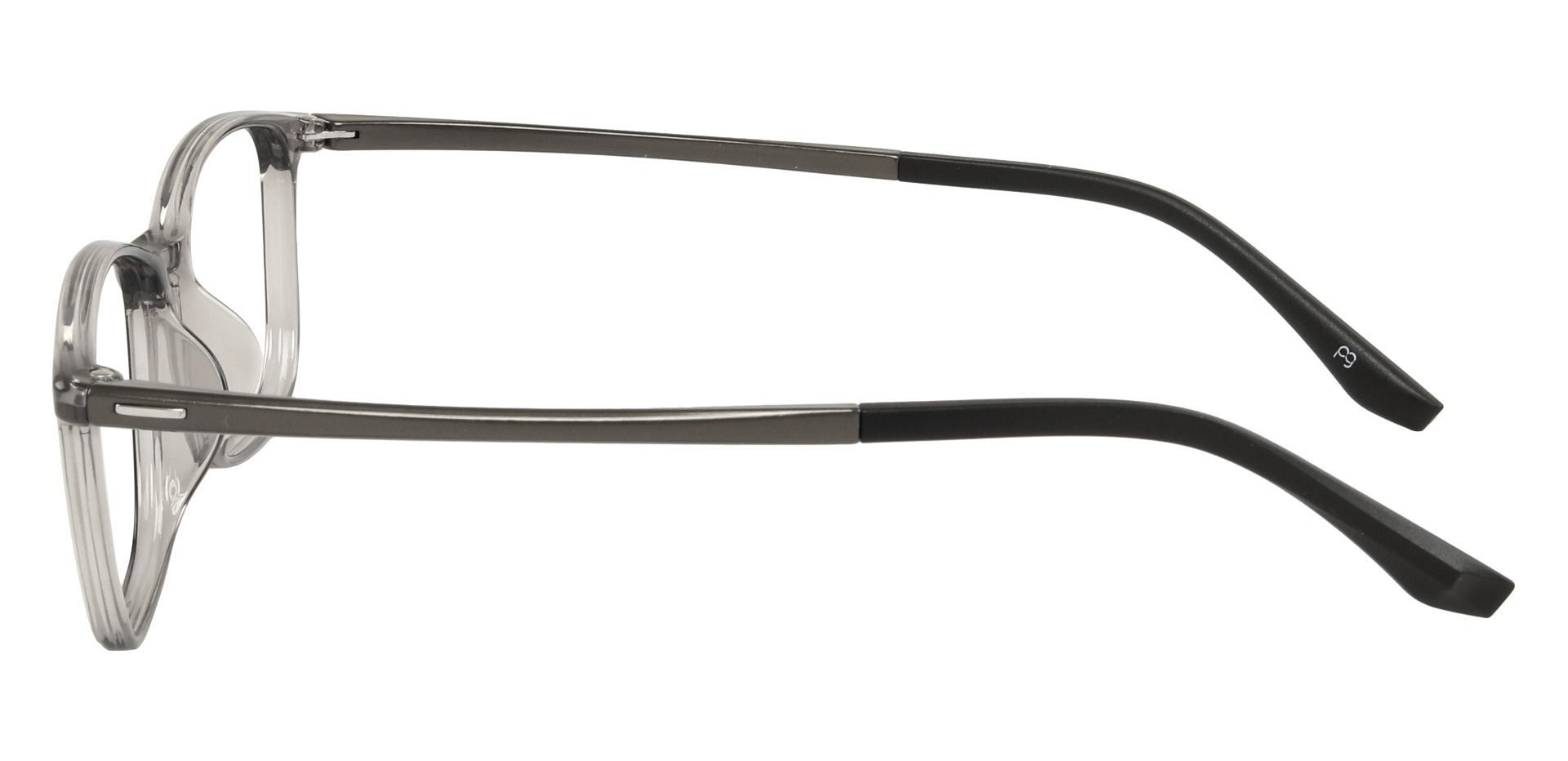 Glenburn Rectangle Lined Bifocal Glasses - Gray | Women's Eyeglasses ...