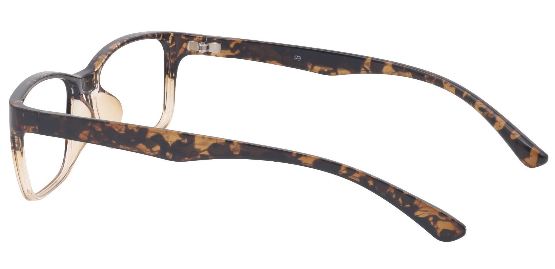 Hudson Rectangle Lined Bifocal Glasses - Tortoise