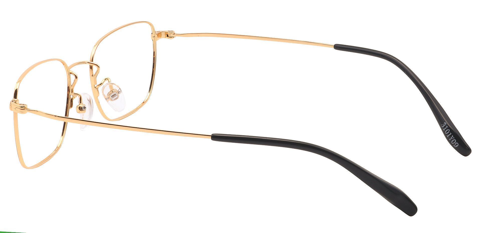 Clare Rectangle Progressive Glasses - Yellow