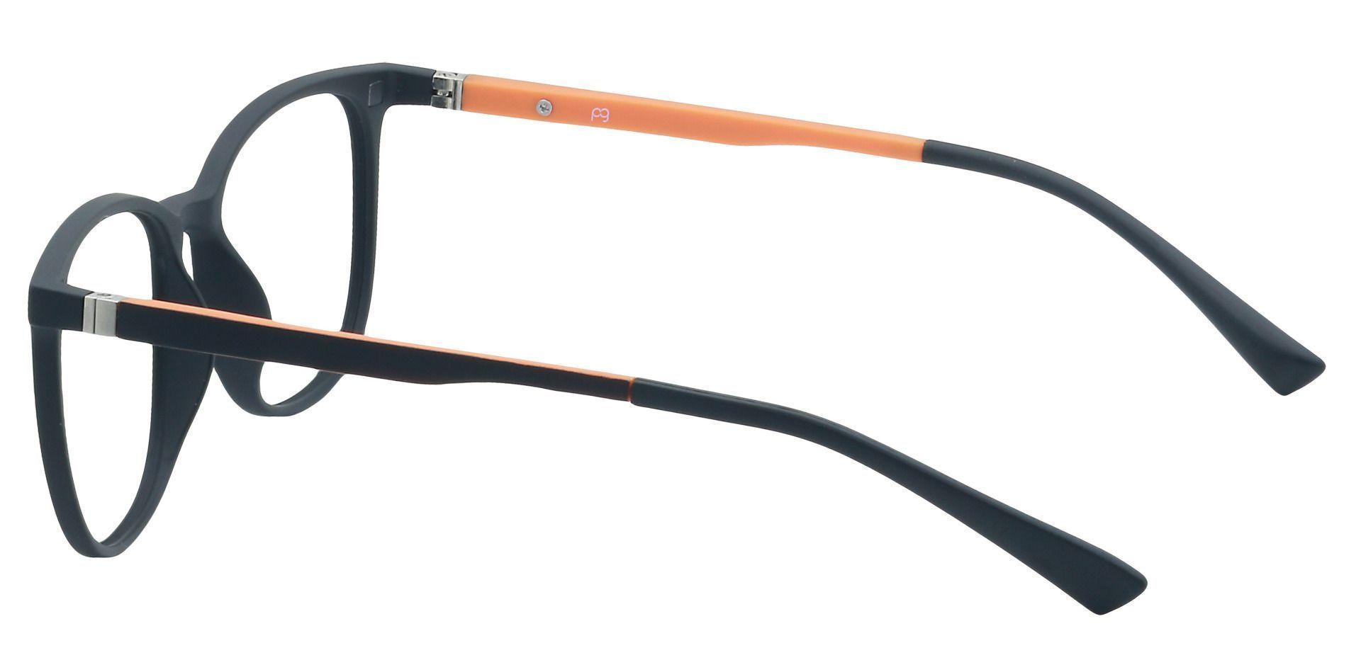 Alfie Square Eyeglasses Frame - Black