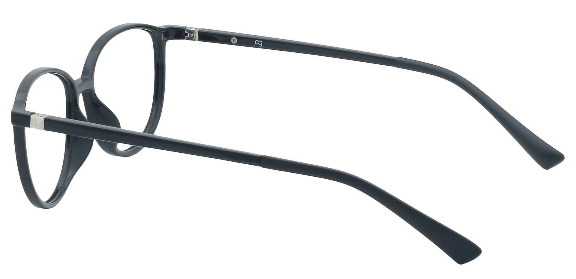 Melbourne Oval Lined Bifocal Glasses - Black