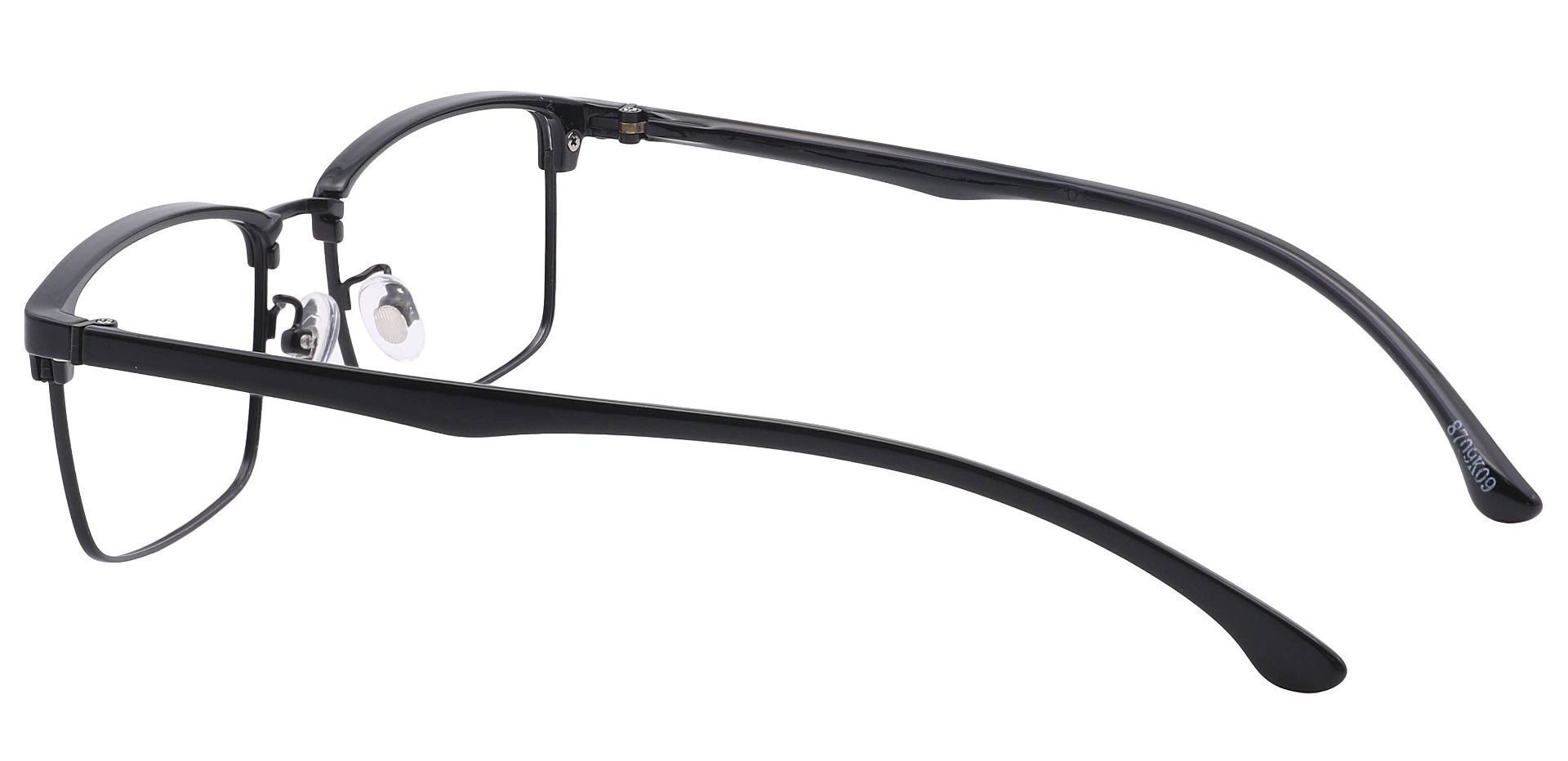 Young Browline Non-Rx Glasses - Black