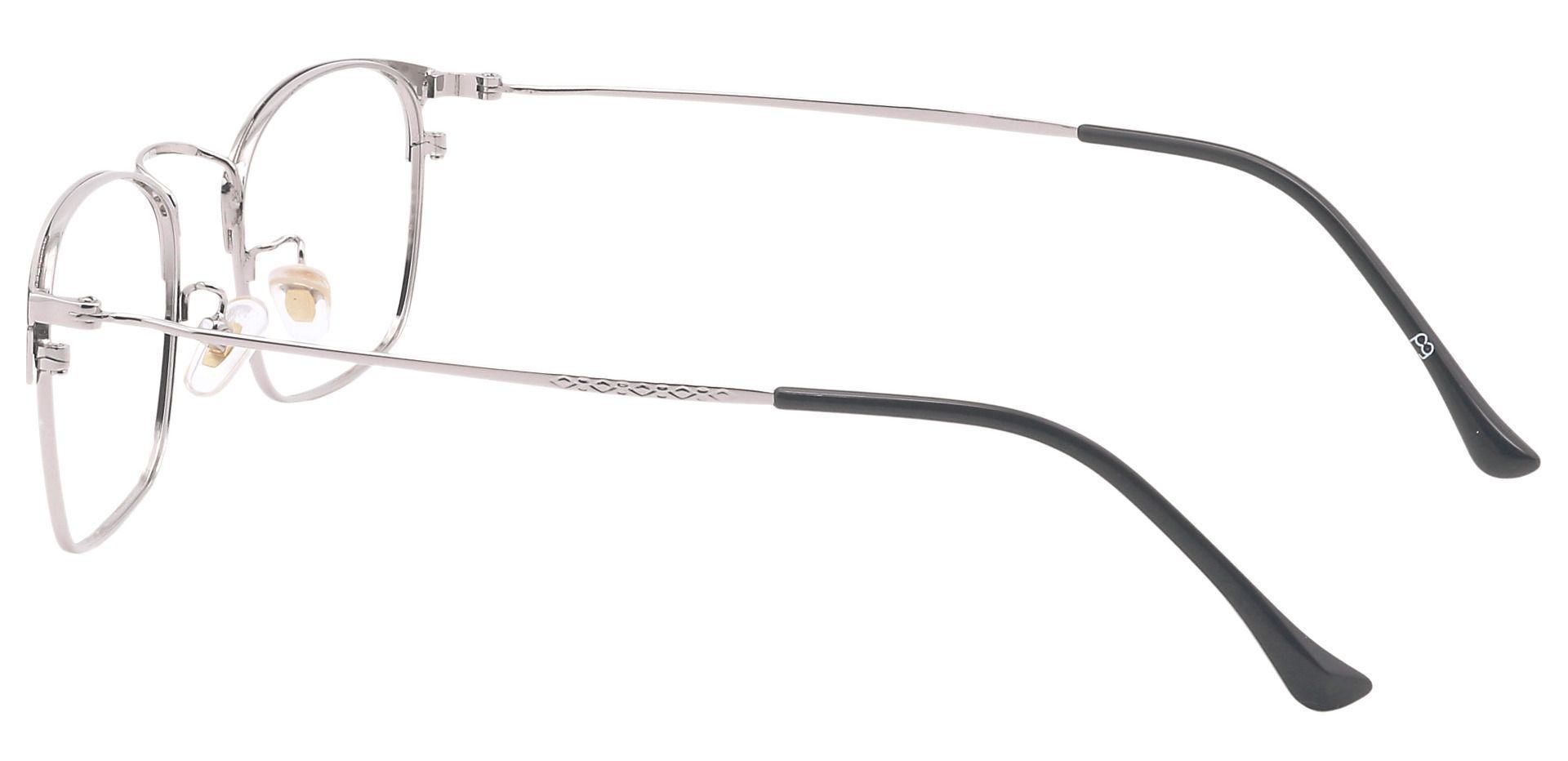 Joplin Rectangle Prescription Glasses Clear Men's Eyeglasses