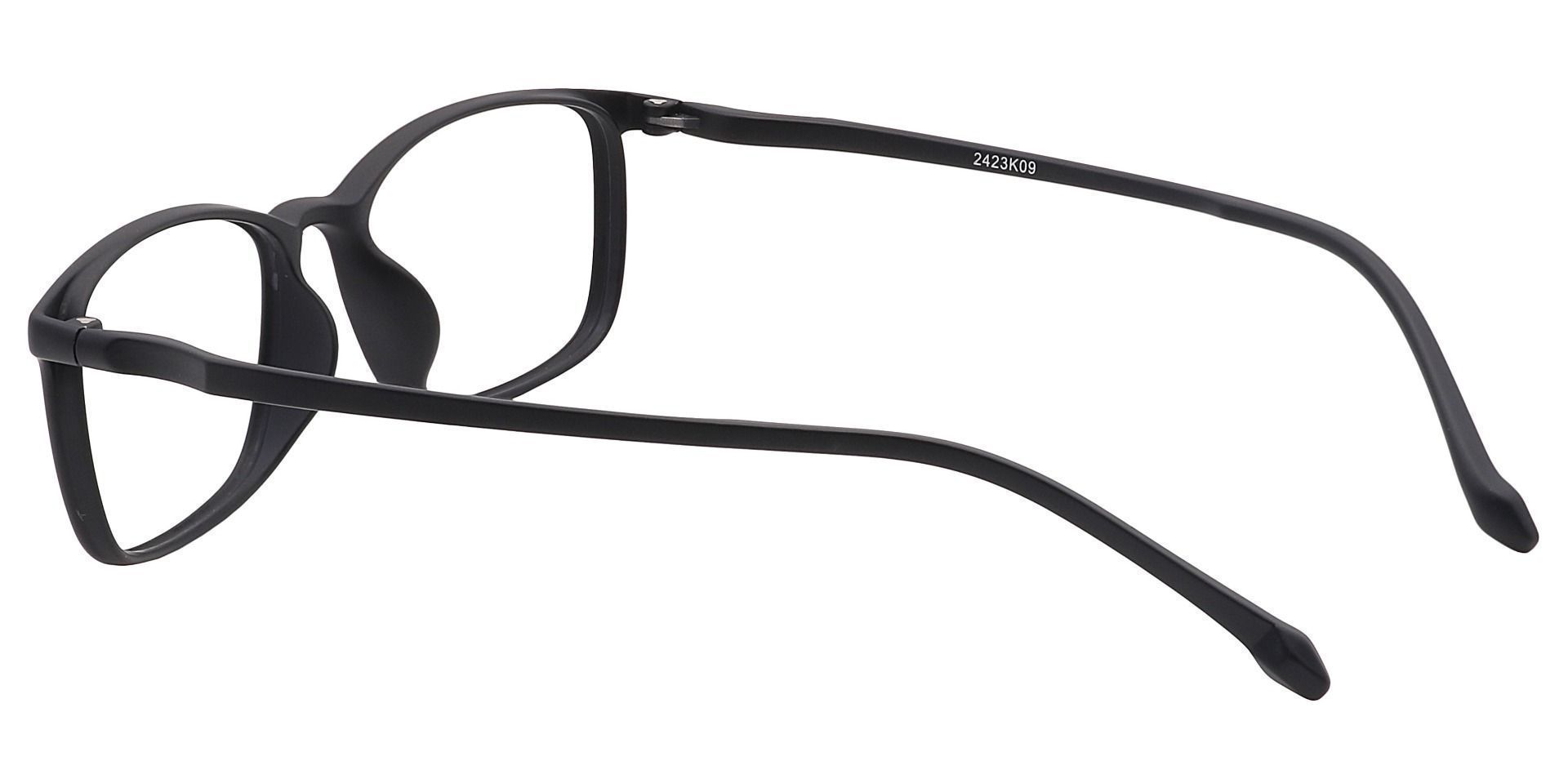 Baldwin Rectangle Eyeglasses Frame - Black