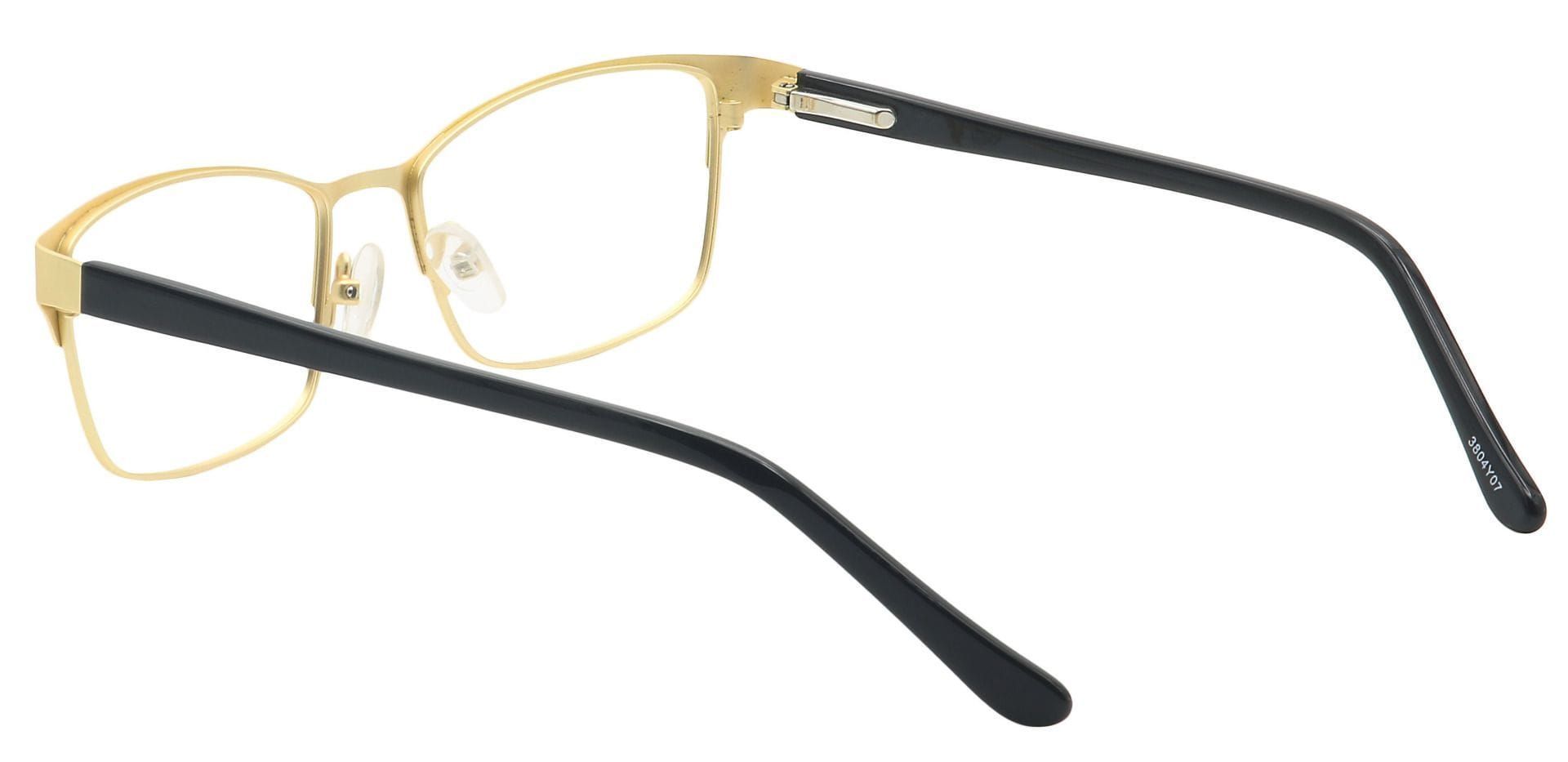 Tella Rectangle Non-Rx Glasses - Yellow