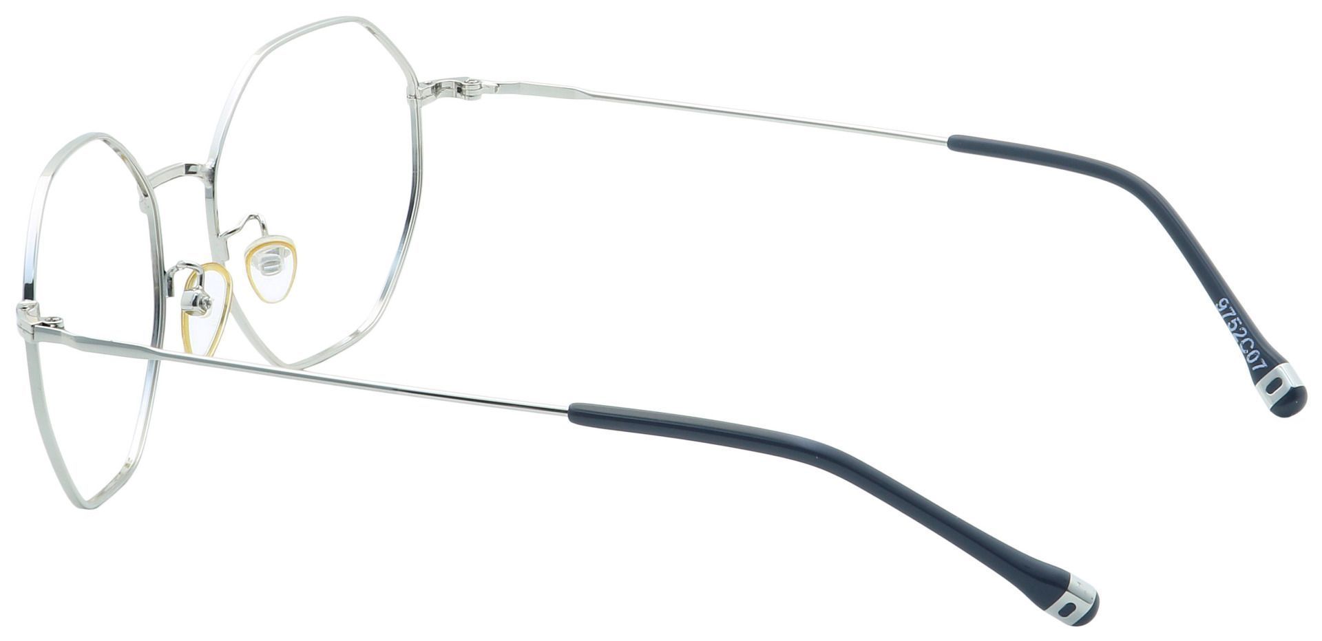 Met Round Non-Rx Glasses - Clear