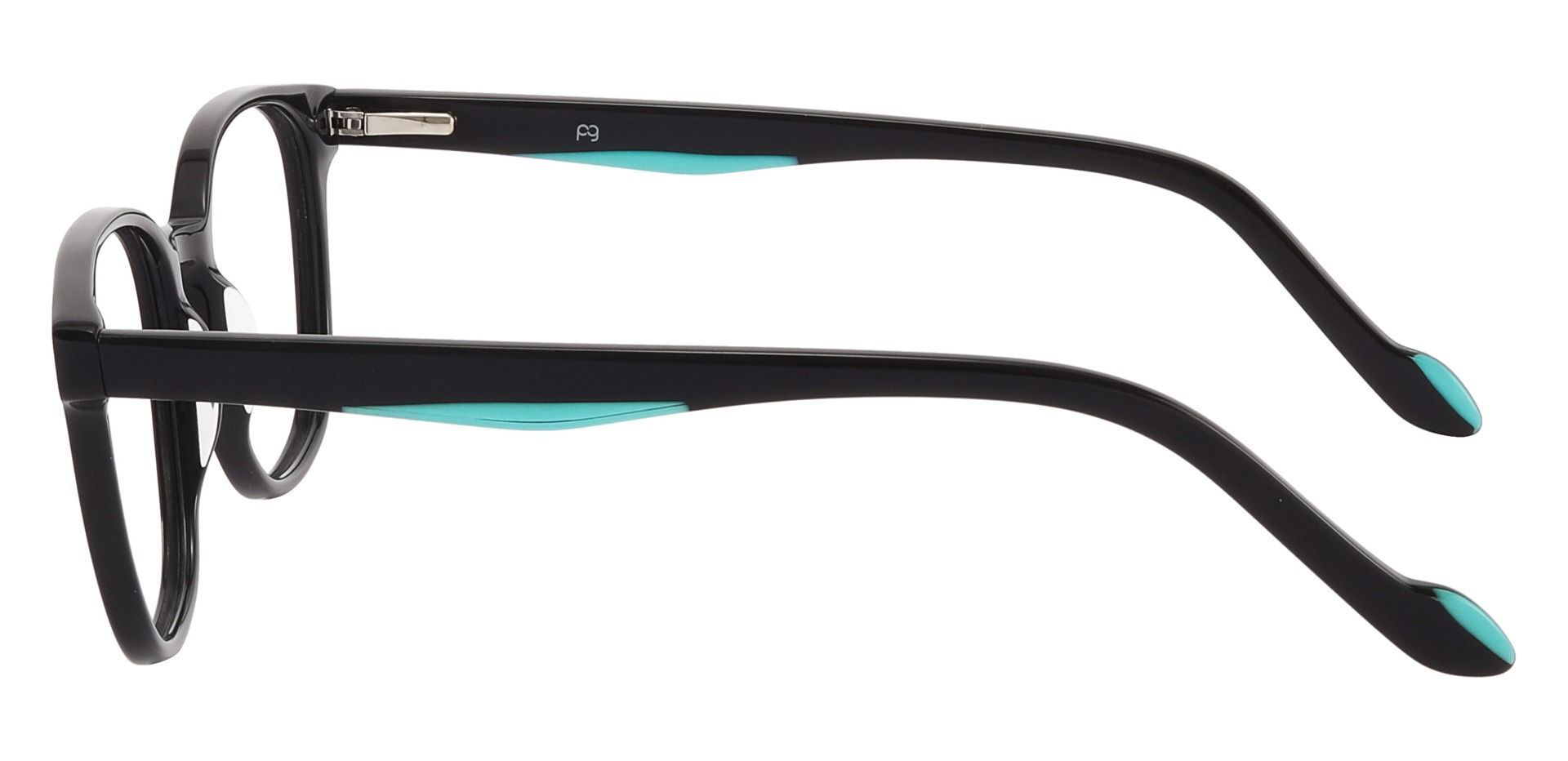 Jena Oval Lined Bifocal Glasses - Black