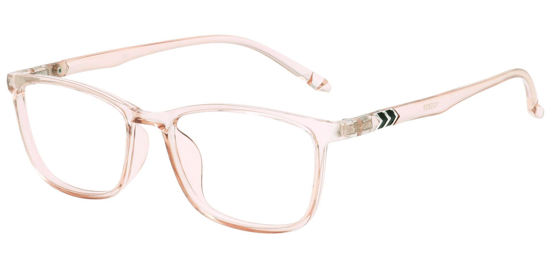 Harvest Rectangle Eyeglasses Frame - Brown