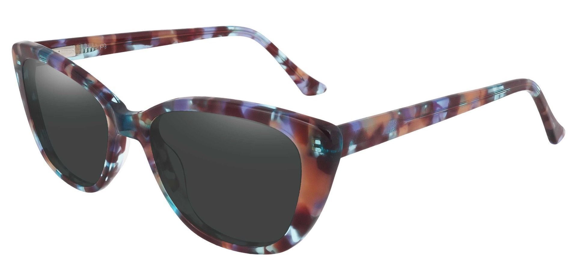 Athena Cat-Eye Floral Lined Bifocal Sunglasses