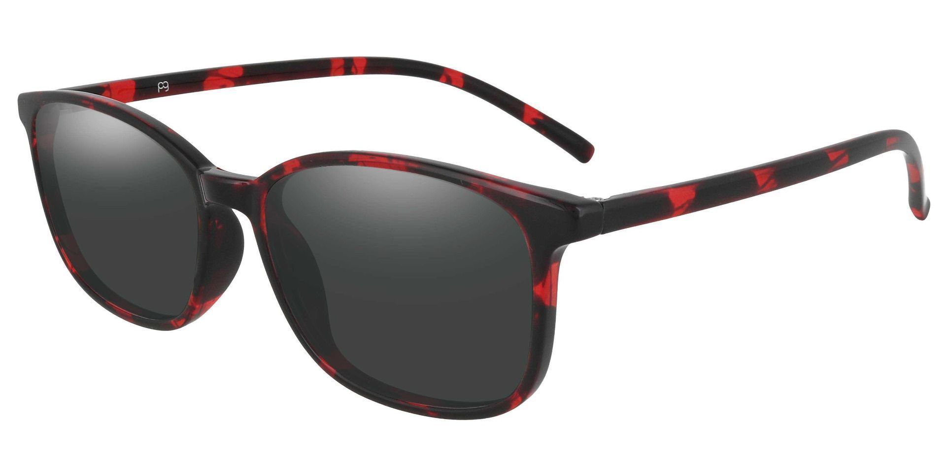 Onyx Square Prescription Sunglasses - Tortoise Frame With Gray Lenses