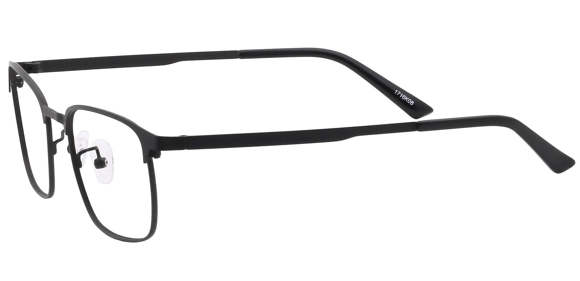 Kingston Square Eyeglasses Frame - Black