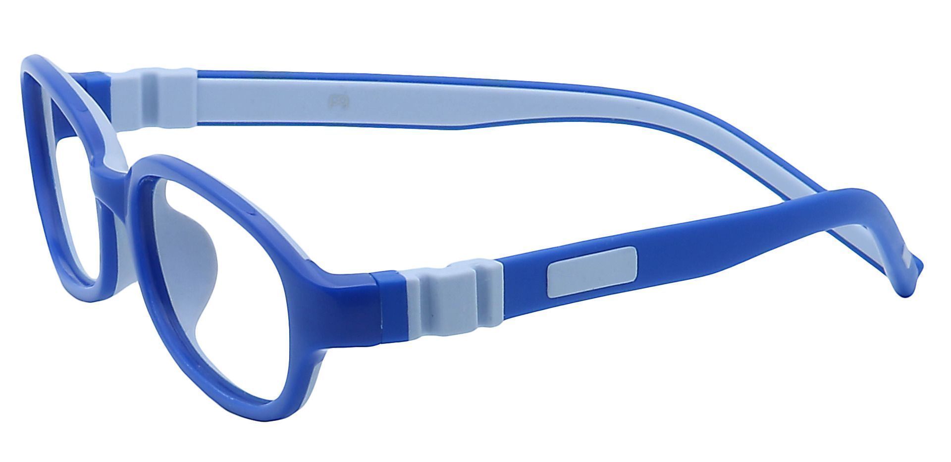 Scoop Oval Single Vision Glasses - Royal Blue/baby Blue