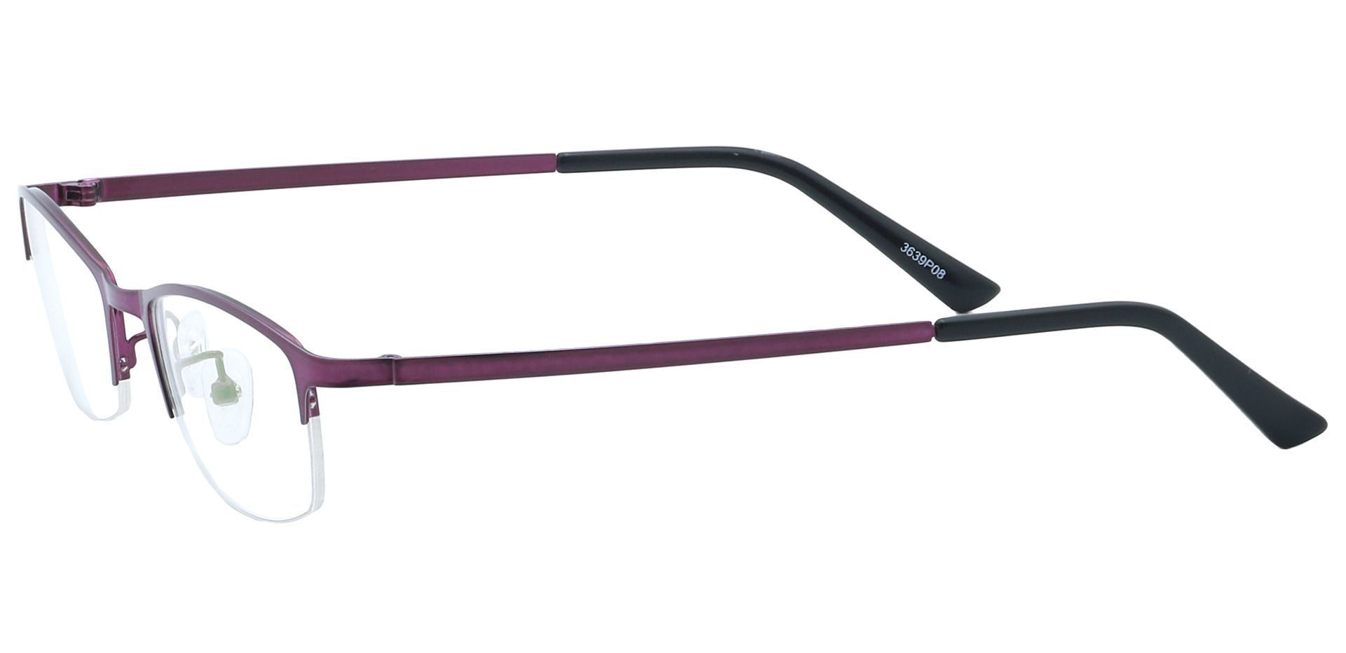 Eliza Rectangle Prescription Glasses - Purple