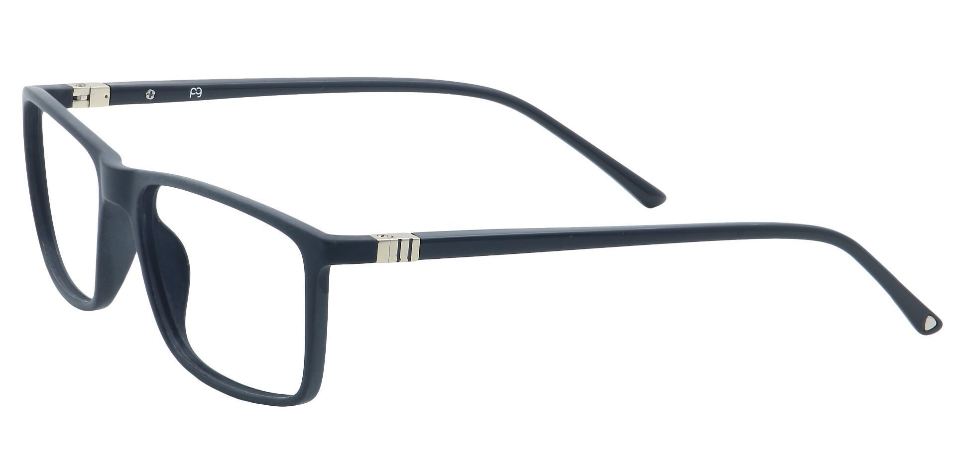 Quest Rectangle Lined Bifocal Glasses - Black