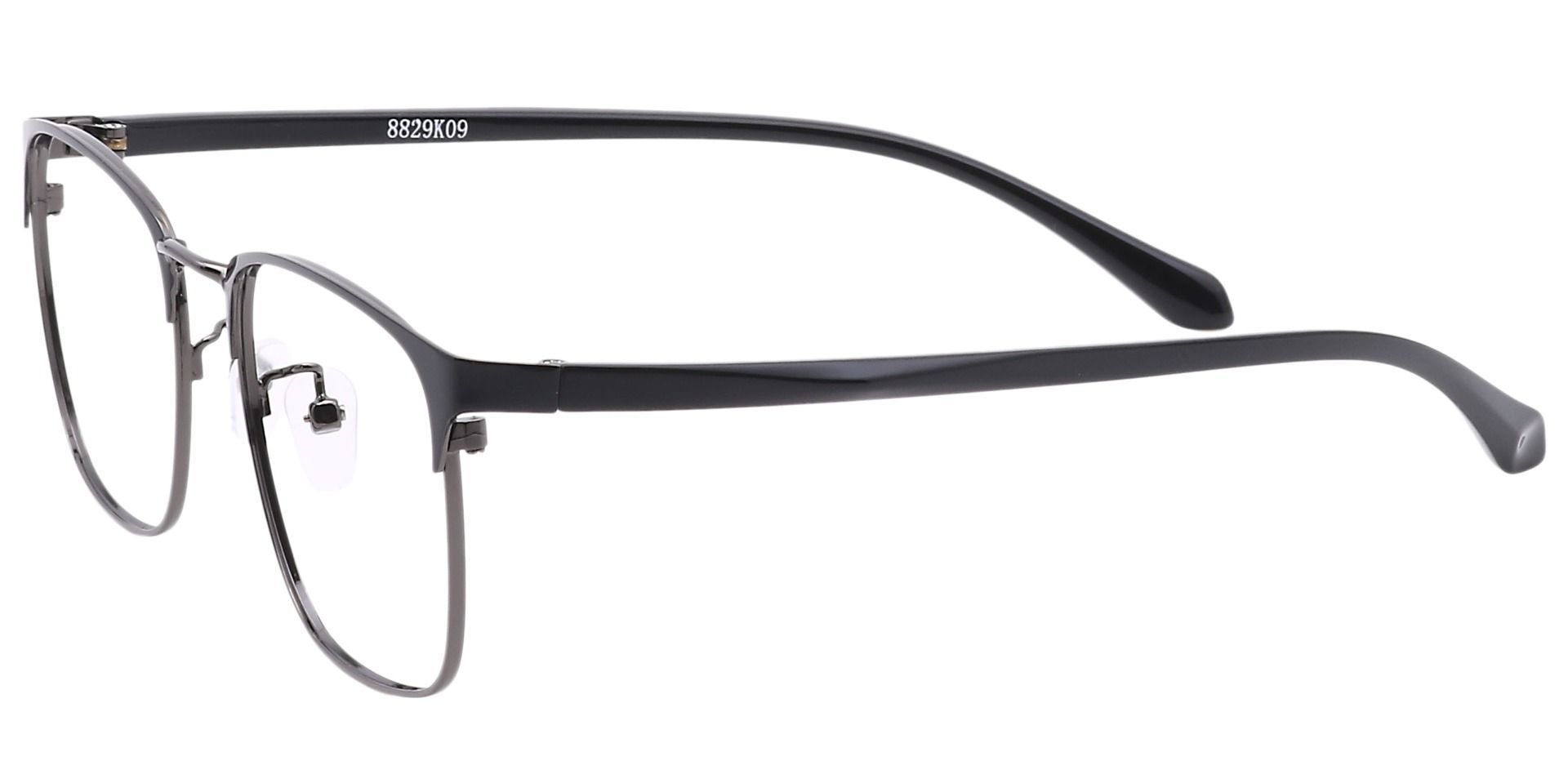 Valdez Browline Eyeglasses Frame - Black