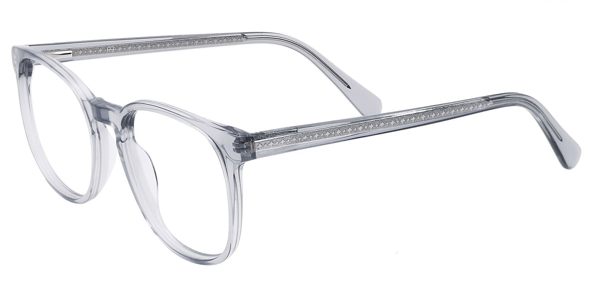 Nebula Round Prescription Glasses - Gray