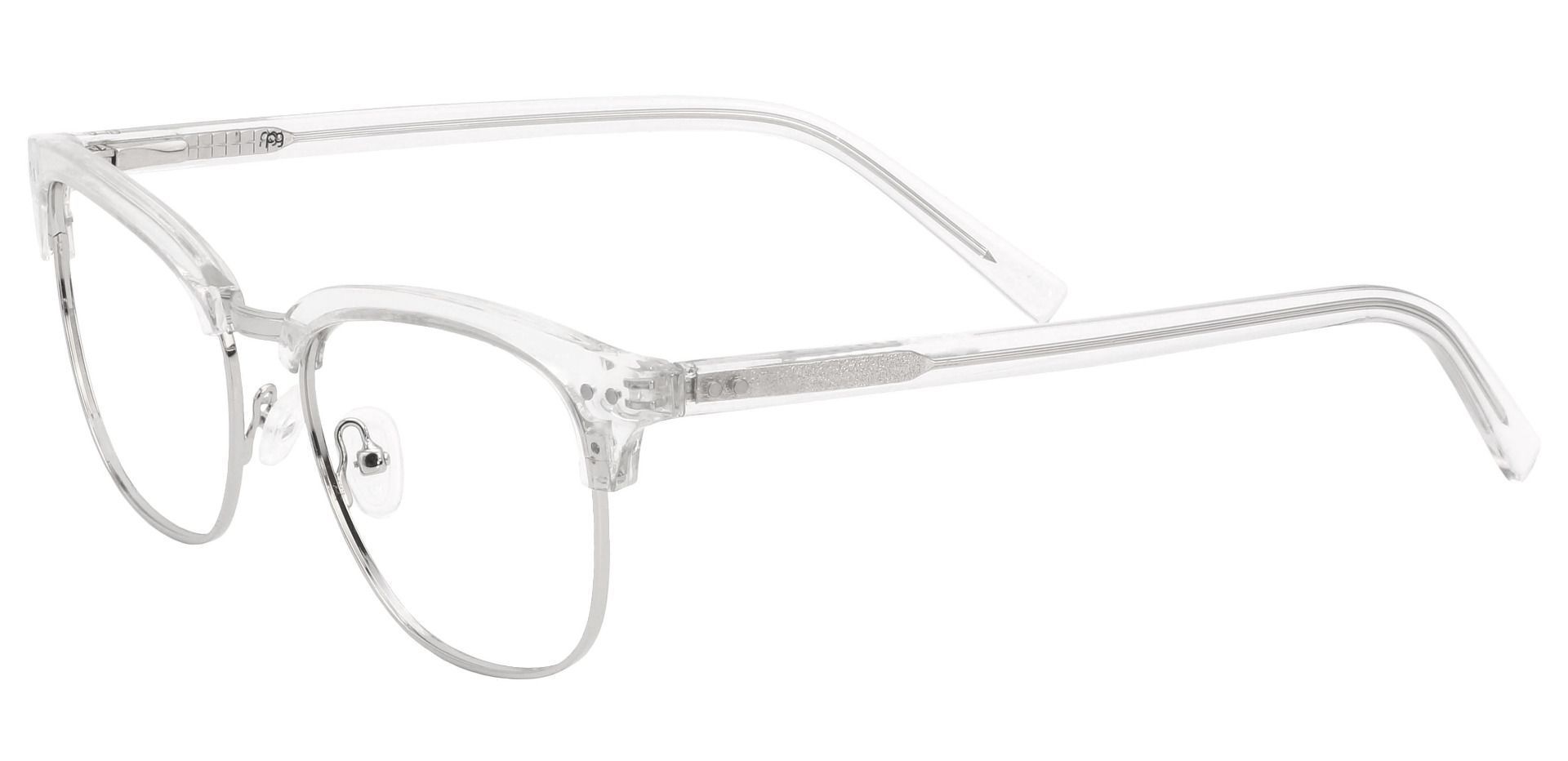 Monroe Browline Reading Glasses - Clear