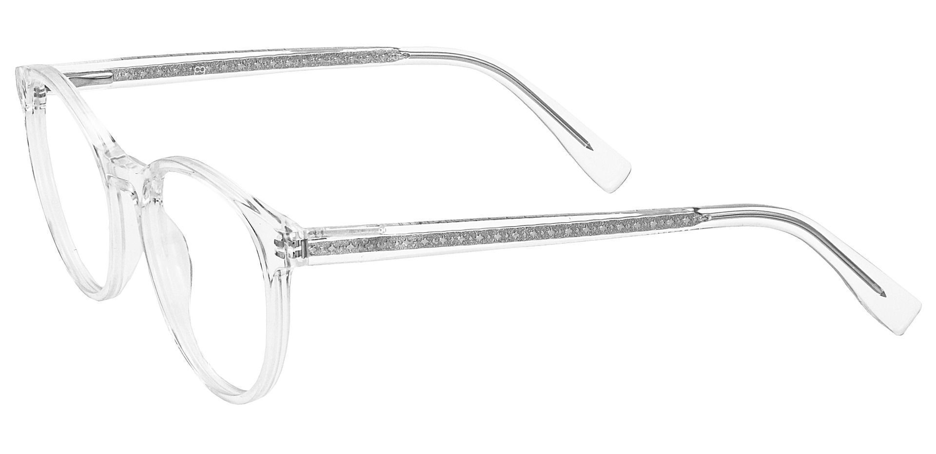 Stellar Oval Eyeglasses Frame - Clear