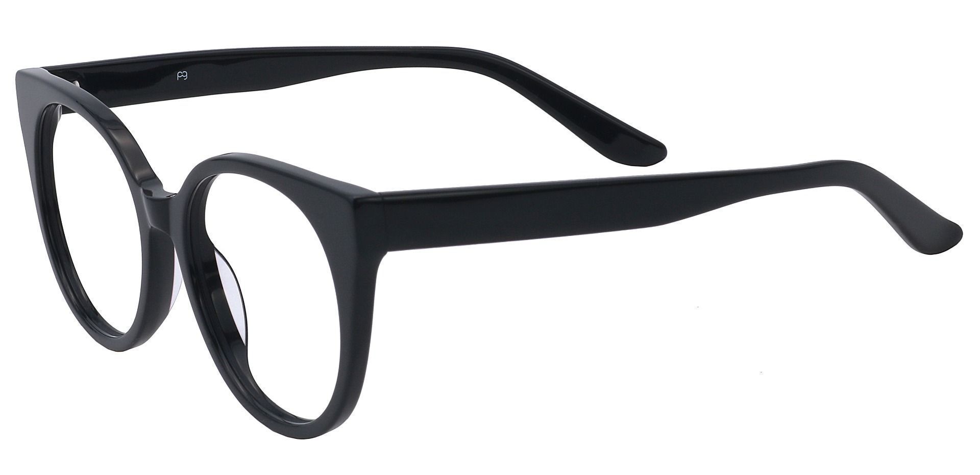 Balmoral Cat-Eye Non-Rx Glasses - Black