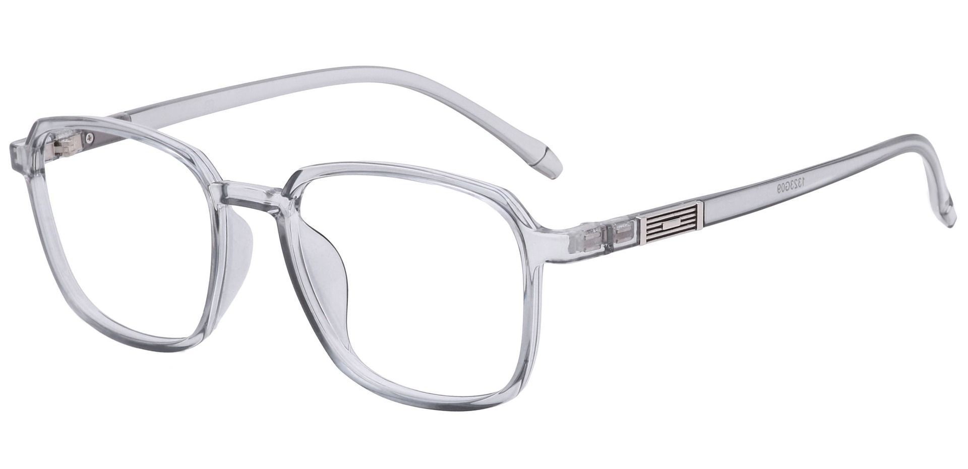 Stella Square Non-Rx Glasses - Gray